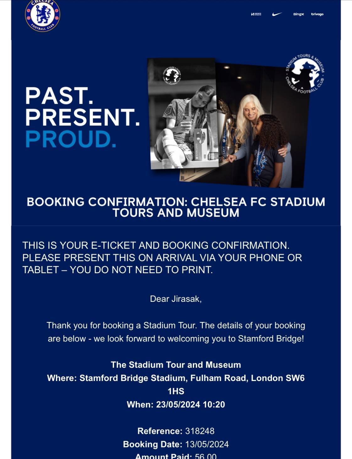 Stadium Tour